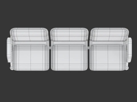 Sede dell'aeroporto Modello 3D