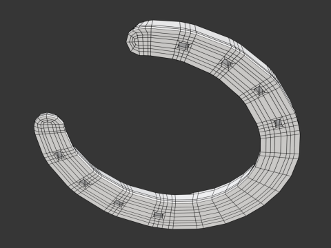 Horseshoe Modello 3D