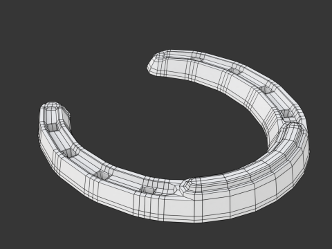 Horseshoe Modello 3D