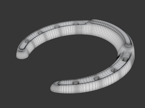 Horseshoe Modello 3D