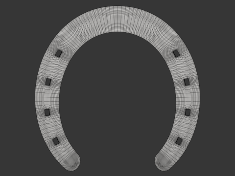 Horseshoe Modello 3D