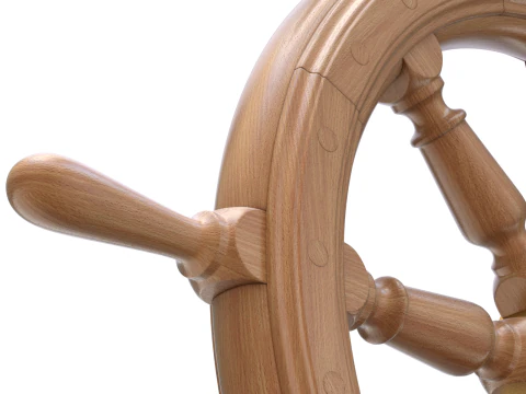Ruota della nave Modello 3D