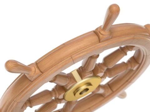 Ruota della nave Modello 3D