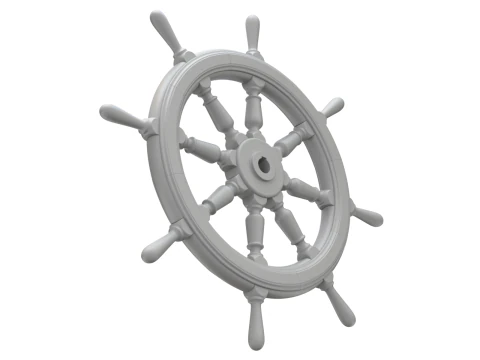 Ruota della nave Modello 3D