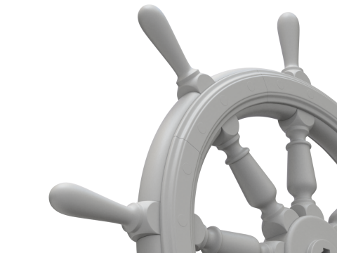 Ship Wheel Modelo 3D