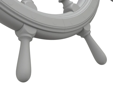 Ruota della nave Modello 3D