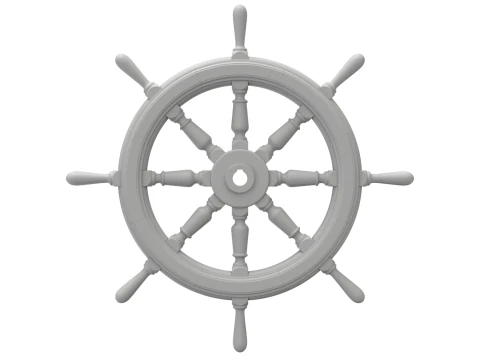 Ruota della nave Modello 3D