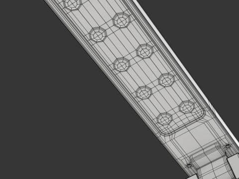 Modern Table Led Lamp 3D Model