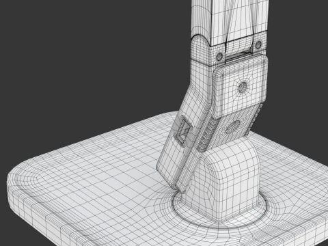 Modern Table Led Lamp 3D Model