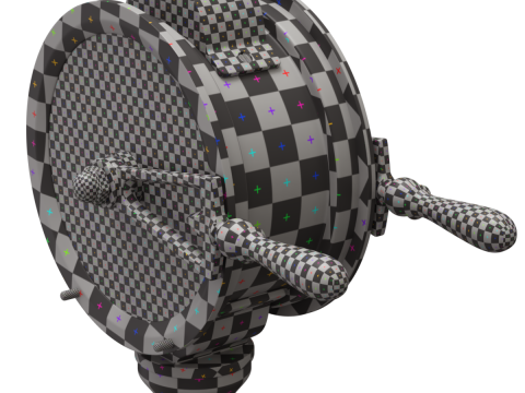 Brass Engine Room Telegraph Modelo 3D
