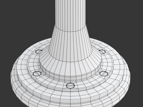 Brass Engine Room Telegraph 3D Model
