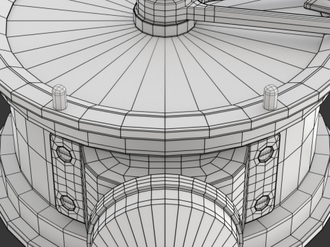 Brass Engine Room Telegraph Modelo 3D