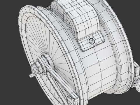 Brass Engine Room Telegraph Modelo 3D