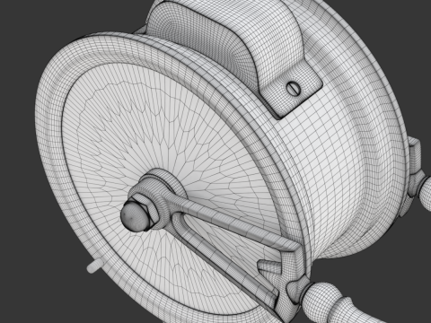 Brass Engine Room Telegraph Modelo 3D