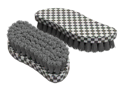 Wooden Scrub Brush Modèle 3D