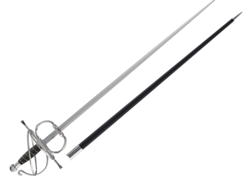 Medieval Fencing Sword 3D Model