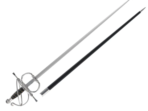 Medieval Fencing Sword 3D Model