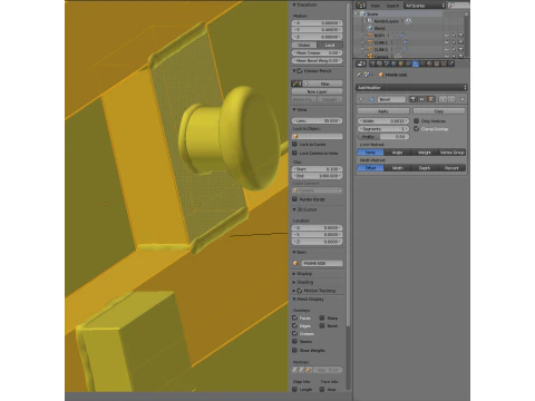 Пропускний контейнер 3D Модель