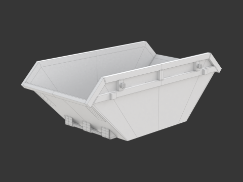 Skip Container Modello 3D