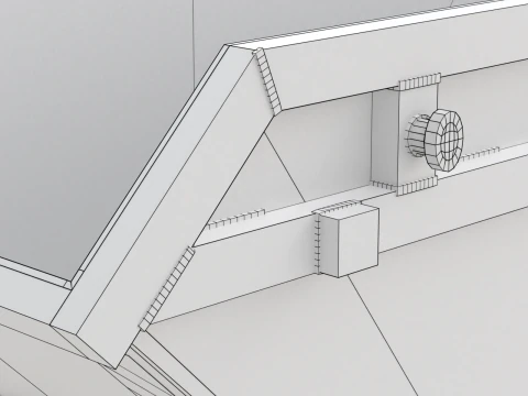Пропускний контейнер 3D Модель