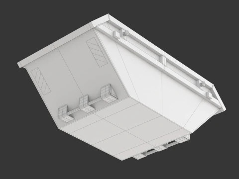 Пропускний контейнер 3D Модель