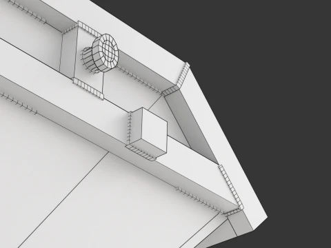 Пропускний контейнер 3D Модель