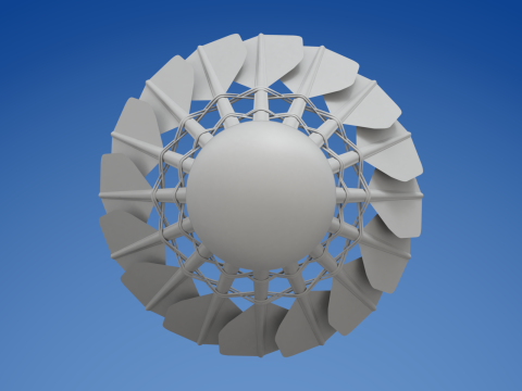 Shuttlecock 3D Модель