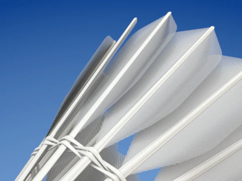 Shuttlecock 3D Model