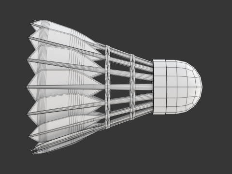 Shuttlecock 3D Модель