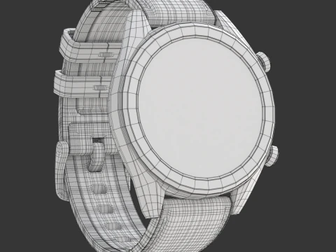 Huawei Sport Smart Watch 3D Model