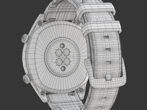 Huawei Sport Smart Watch Modelo 3D