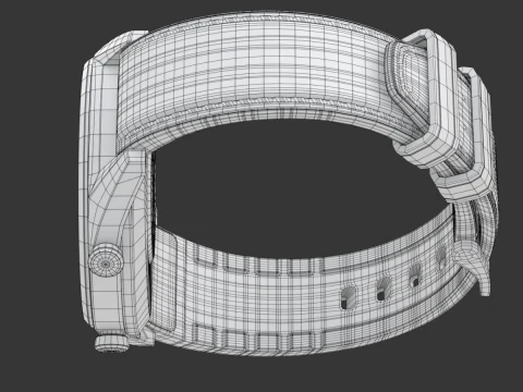 Huawei Sport Smart Watch 3D Model