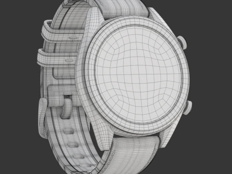 Huawei Sport Smart Watch 3D Model