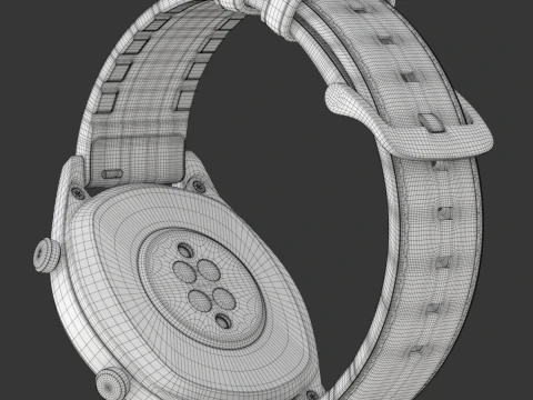 Huawei Sport Smart Watch 3D Model