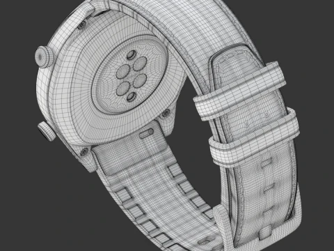 Huawei Sport Smart Watch 3D Model
