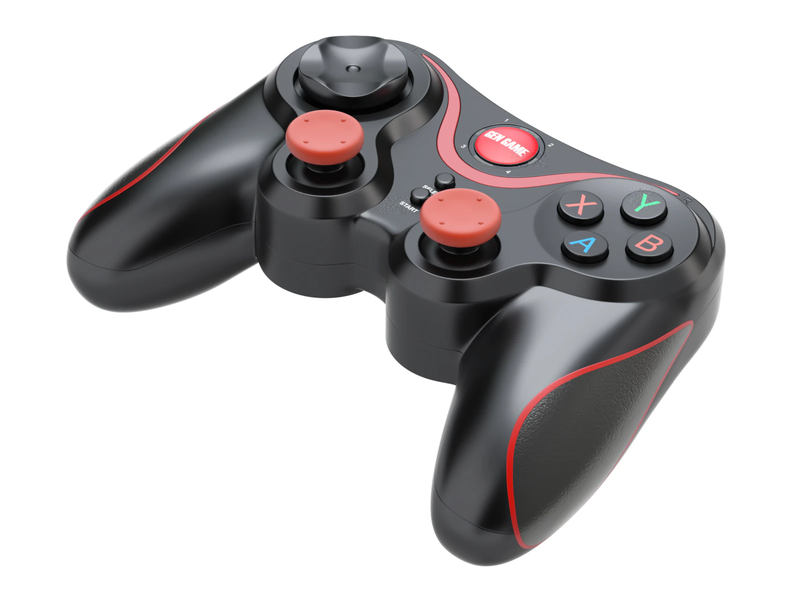 Wireless Bluetooth Gamepad 3D Model .c4d .max .obj .3ds .fbx .stl .blend 