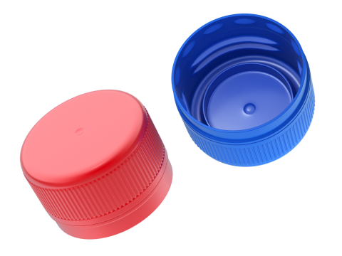 Plastic Pet Bottle Cap 3D Model