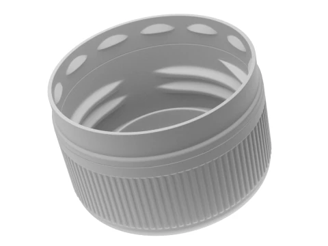 Plastic Pet Bottle Cap 3D Model