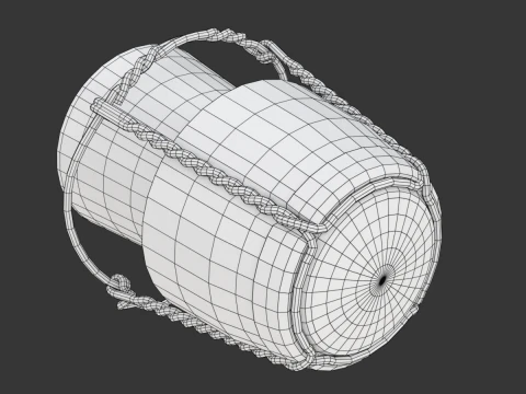 Tappo di champagne Modello 3D