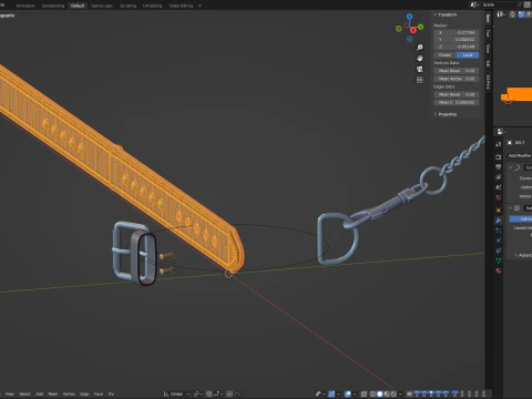 Dog Collar 3D Model