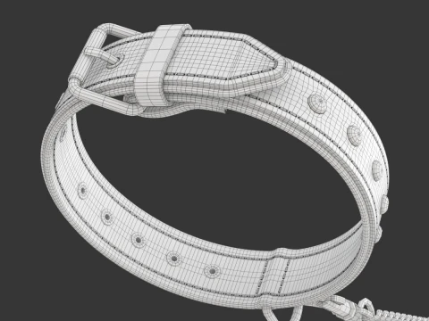 Dog Collar 3D Model