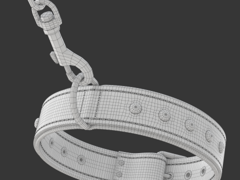 Dog Collar 3D Модель