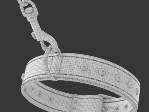 Dog Collar 3D Model