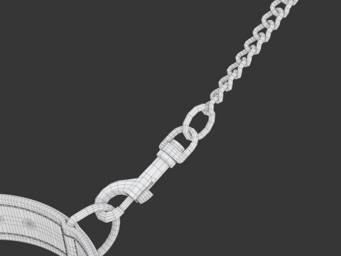 Dog Collar 3D Модель