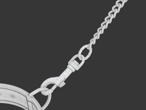 Dog Collar 3D Model