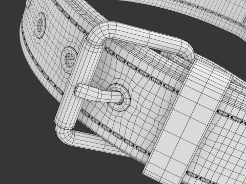 Dog Collar 3D Model