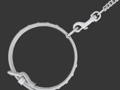 Dog Collar 3D Модель