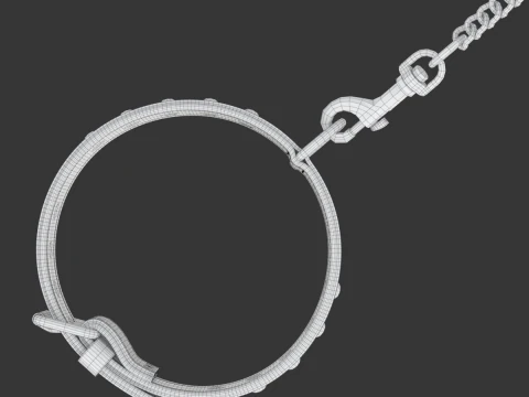 Dog Collar 3D Model