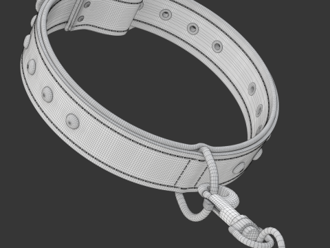 Dog Collar 3D Модель