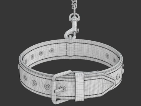 Dog Collar 3D Model